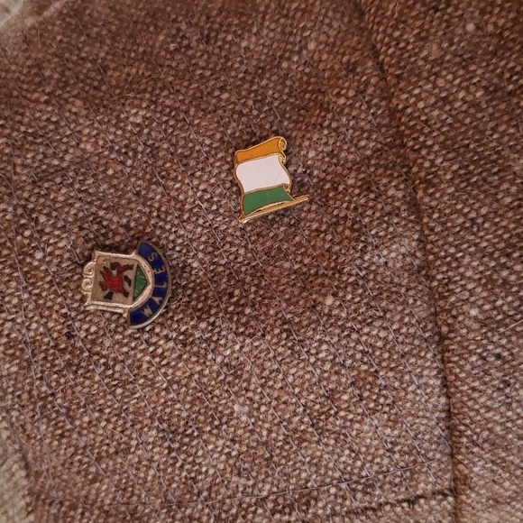 Jonathon Richards Vintage Donegal Tweed 100% Wool Fedora Sz. L Hat Ireland - Picture 8 of 14